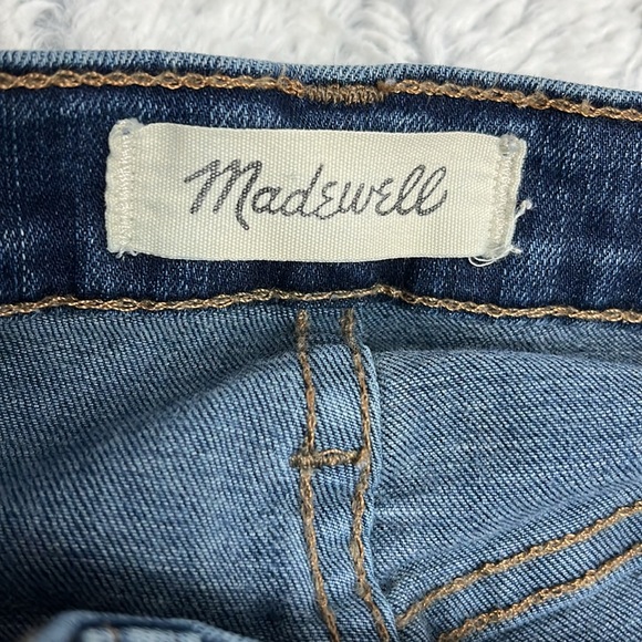 Madewell 10” high rise skinny ankle blue  jeans size 27 - Picture 11 of 11